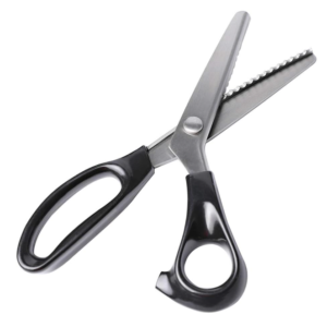 Tijeras dentadas o de corte zigzag